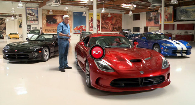  New SRT Viper GTS Visits Jay Leno's Garage, will Cost a Little Over $110,000