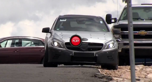  Scoop: New Mercedes-Benz A45 AMG and 2014 S-Class Sedan Spotted Testing in Colorado