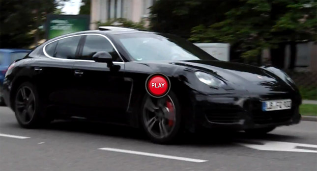  U Spy: 2013 Porsche Panamera Caught on Film Once Again in Stuttgart