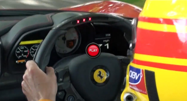  Watch the Ferrari F60 F1 and 458 Spider Run the Goodwood Hill Climb