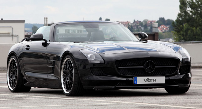  Väth Supercharges Mercedes-Benz SLS AMG Roadster to 691-horses