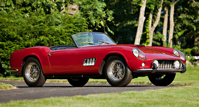  Stunning 1960 Ferrari California 250 LWB Spider Competizione Changes Hands for $11 Million