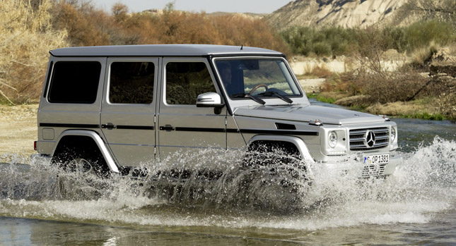  Mercedes Announces UK Pricing on Updated 2013 G-Class SUV