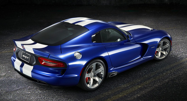  New 2013 SRT Viper GTS Launch Edition Inspired by its Predecessors Heading to Monterey