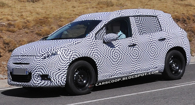  Spied: Peugeot 2008 is a Small Crossover Based on the New 208 Supermini