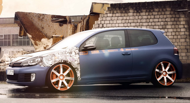  BBM Motorsport-Tuned VW Golf GTI All Wrapped Up and Boosted to 271-Horses