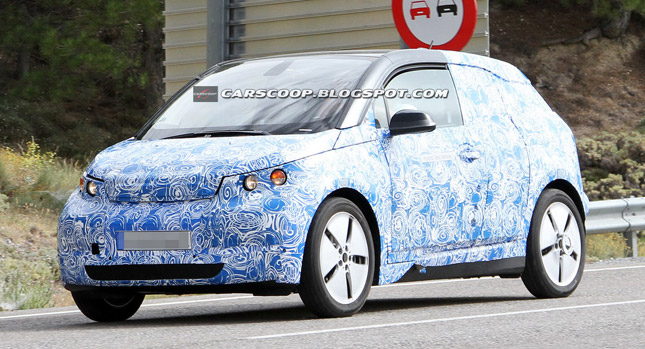  Spied: BMW i3 in Hybrid Range Extender Spec Testing in Southern Europe