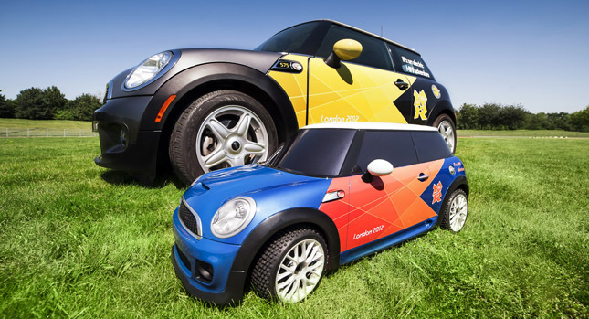  The Mini-Me MINI of the BMW Group's London Olympic and Paralympic Games Fleet