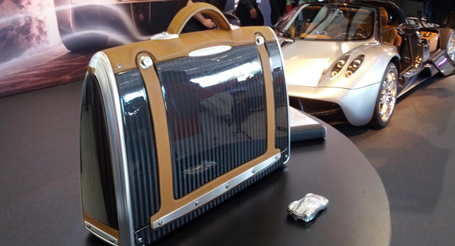  Pagani Automobile's Fashionably Fast Man Bag