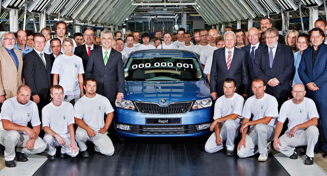  Skoda Begins Production of Rapid, Expands its Mladá Boleslav Plant by a Third