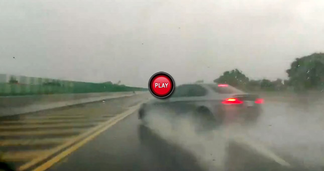  BMW M3 Coupe Driver Has a Very Bad Day on the Highway