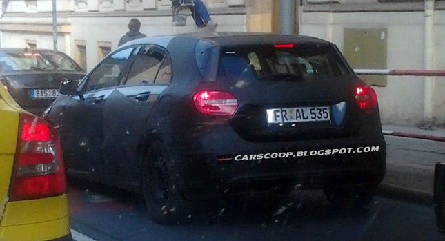  U Spy: What's Mercedes-Benz Doing with an A-Class Prototype in Prague?