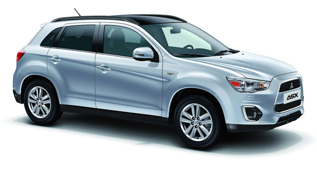  Mitsubishi Previews European Market 2013 ASX Facelift Ahead of the Paris Motor Show