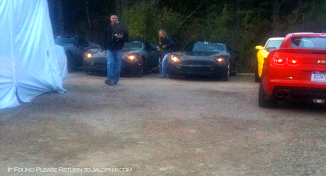  2014 Corvette C7 Prototypes Pictured and Filmed in New Mexico