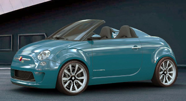  Fiat 500 Bellavista Design Concepts for Stylish Speedster and Roadster Variants