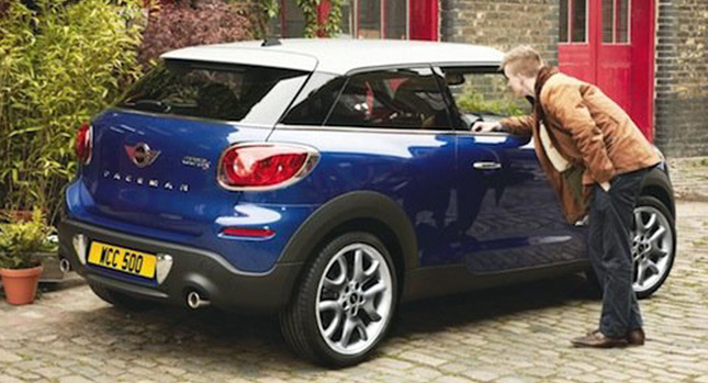  New Mini Paceman Crossover Coupe Comes Into Light