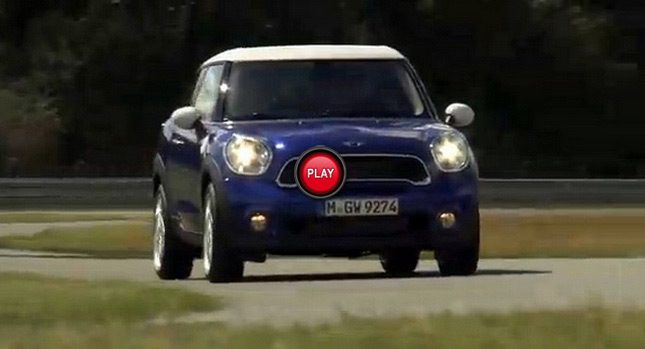  MINI Gives Brand-New Paceman Crossover its Video Debut