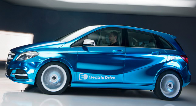  Mercedes-Benz to Display B-Class Electric Drive Concept in Paris, Production Model to Follow