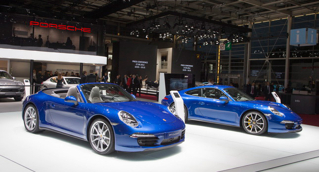  Porsche 911 Carrera 4 and 4S Bow to World at Paris Auto Show [w/Videos]