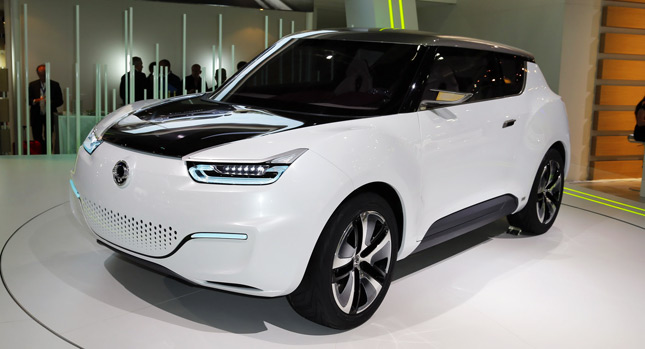  Paris Motor Show: SsangYong's e-XIV Crossover Concept Crossover [Updated]