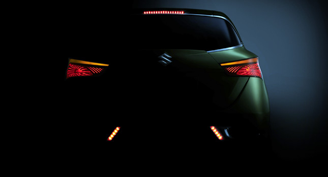  Suzuki Drops Another Dark Teaser of S-CROSS Concept