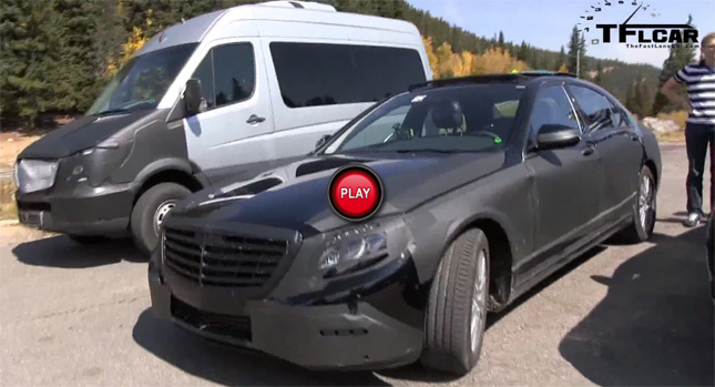  Scoop: 2014 Mercedes-Benz S-Class Prototype Makes Another Appearance in Colorado