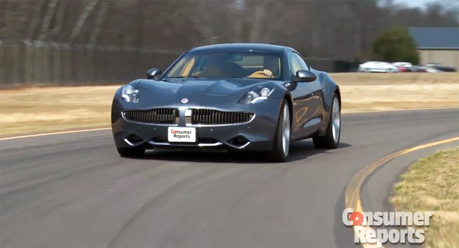  Fisker Karma Once Again Lambasted by Consumer Reports in its Latest Tests