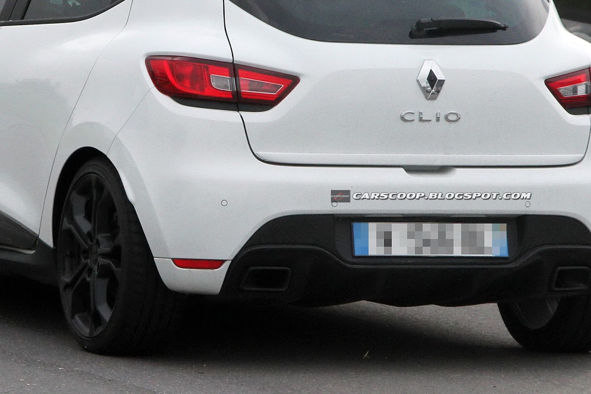 2013 Renault Clio IV RS 210 Spotted Undisguised in White - autoevolution