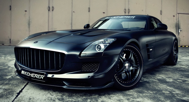  Darth Vader, Your Mercedes-Benz SLS AMG Gullwing Coupe has Arrived