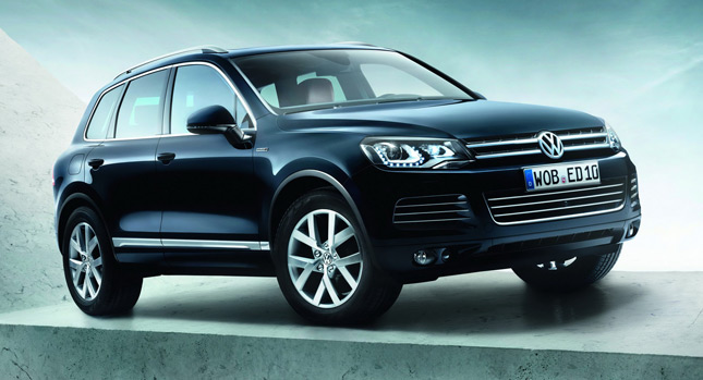  Volkswagen Marks Touareg's 10th Birthday with Special Edition X