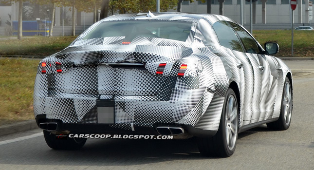  Scoop: New Maserati Quattroporte Flagship Strips Down to the Skin