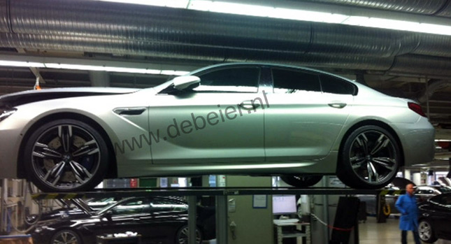  Spied: New BMW M6 Gran Coupe Nabbed without any Camouflage