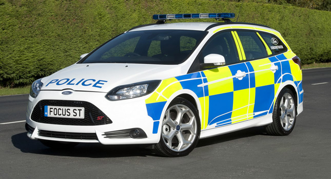  Ford Prepares Focus ST Wagon Interceptor for UK Police Force