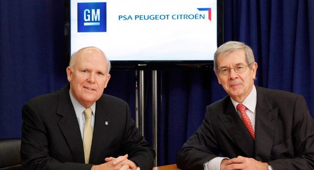  GM and PSA Peugeot Citroen Reportedly Considering European Merger