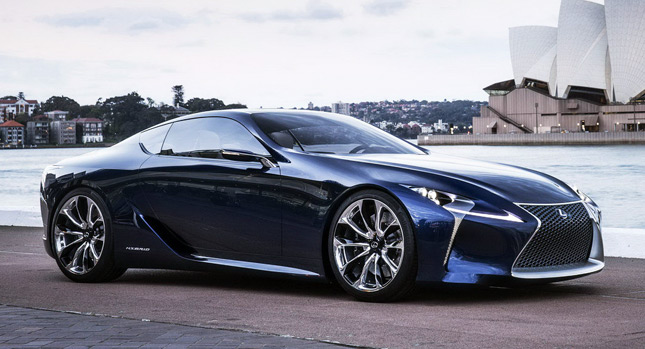  Lexus LF-LC Concept gets the Blues for the 2012 Sydney Auto Show