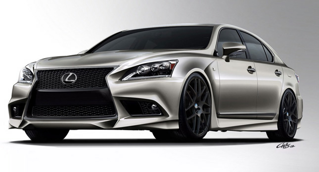  Five Axis Puts a Little More Sport Into the Lexus LS460 F SPORT