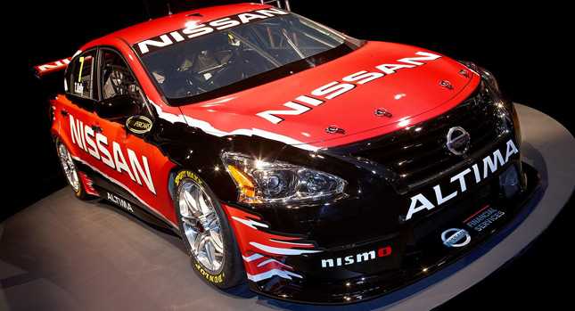  New 2013 Nissan Altima V8 Supercar Unveiled in Melbourne