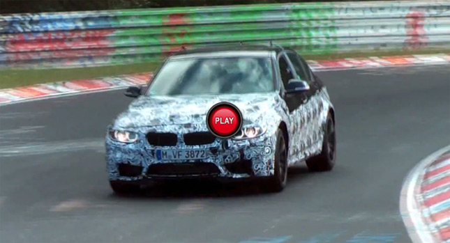  Listen Up: New 2014 BMW M3 Hisses and Growls on the Nürburgring Track