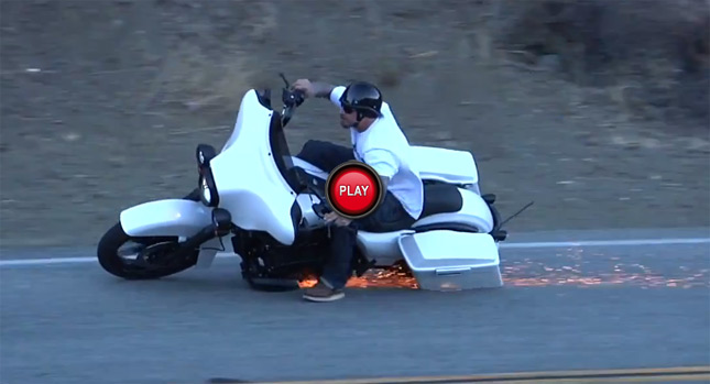  When You Try This with a Harley Davidson, You're Asking for Trouble….