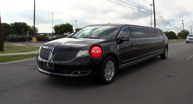  Watch How a Lincoln MKT Town Car is Turned Into a 10 Passenger Limousine