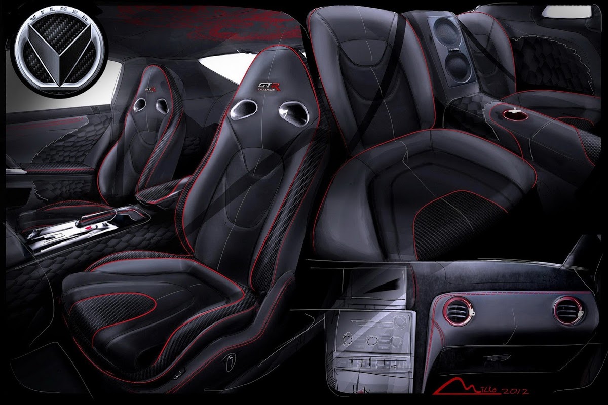 Dragon gtr / gtr v2 seat and pole