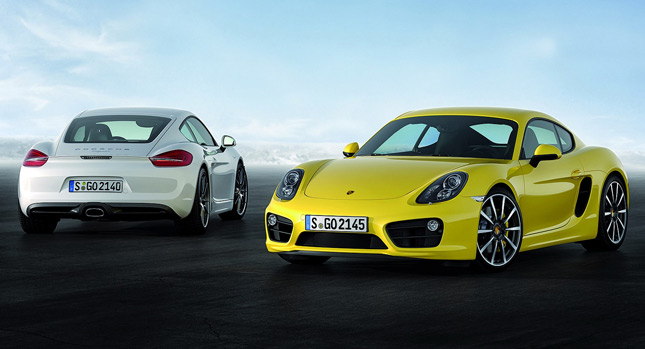  All-New Porsche Cayman Coupe Mk2: The First Official Photos