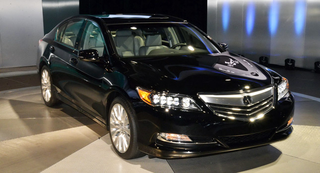  Acura’s New 2014 RLX Flagship Sedan Breaks Cover at LA Auto Show [Updated]