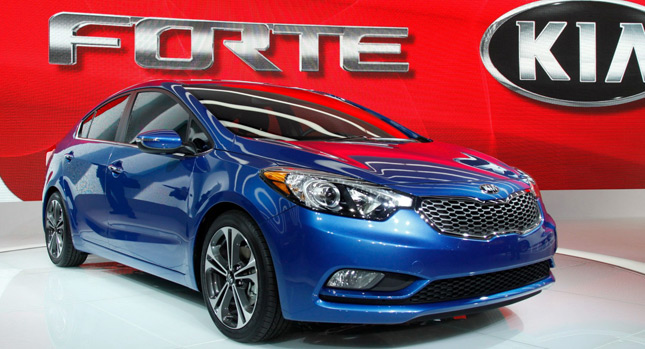  LA Auto Show Welcomes All-New 2014 Kia Forte Compact Sedan with up to 173hp