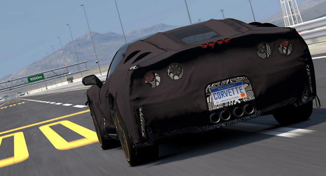  You Can Now Drive The New 2014 Corvette C7 On Gran Turismo 5!