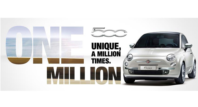  1 Millionth New Fiat 500 Leaves the Production Line 5 Years After launch