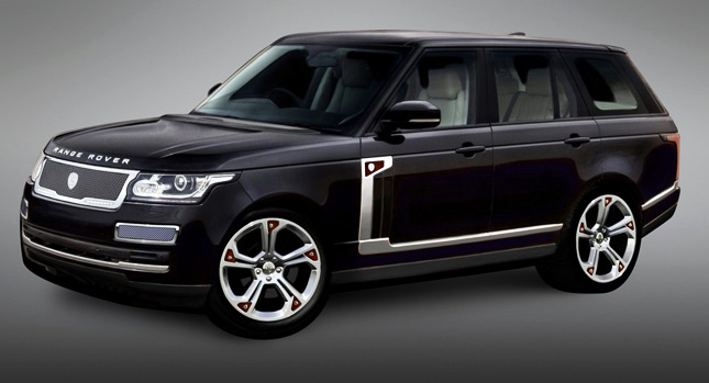  Strut Gives the New 2013 Range Rover its First Styling Tune