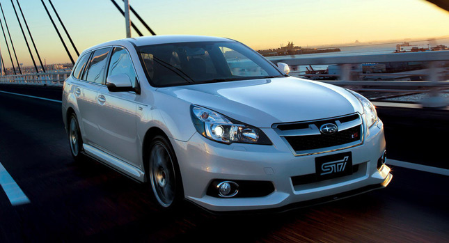  Subaru Launches New Limited Edition Legacy Sedan and Touring Wagon by STI in Japan