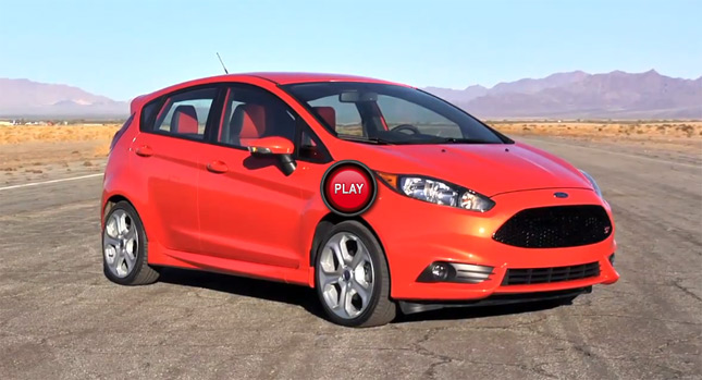  Check Out the New 2014 Ford Fiesta ST in 80 Photos and on Film