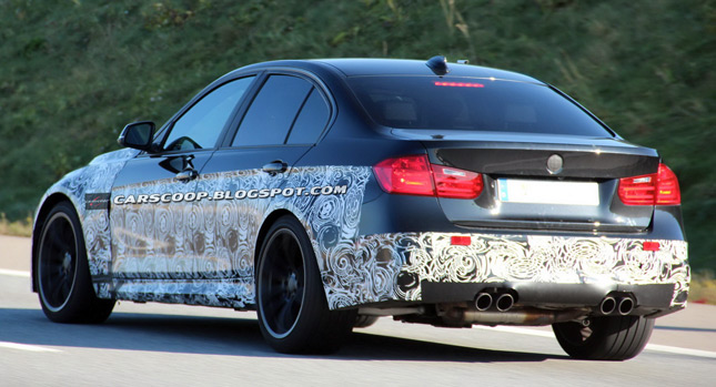  U Spy: New BMW M3 F30 Sedan Nearing Closer to Production